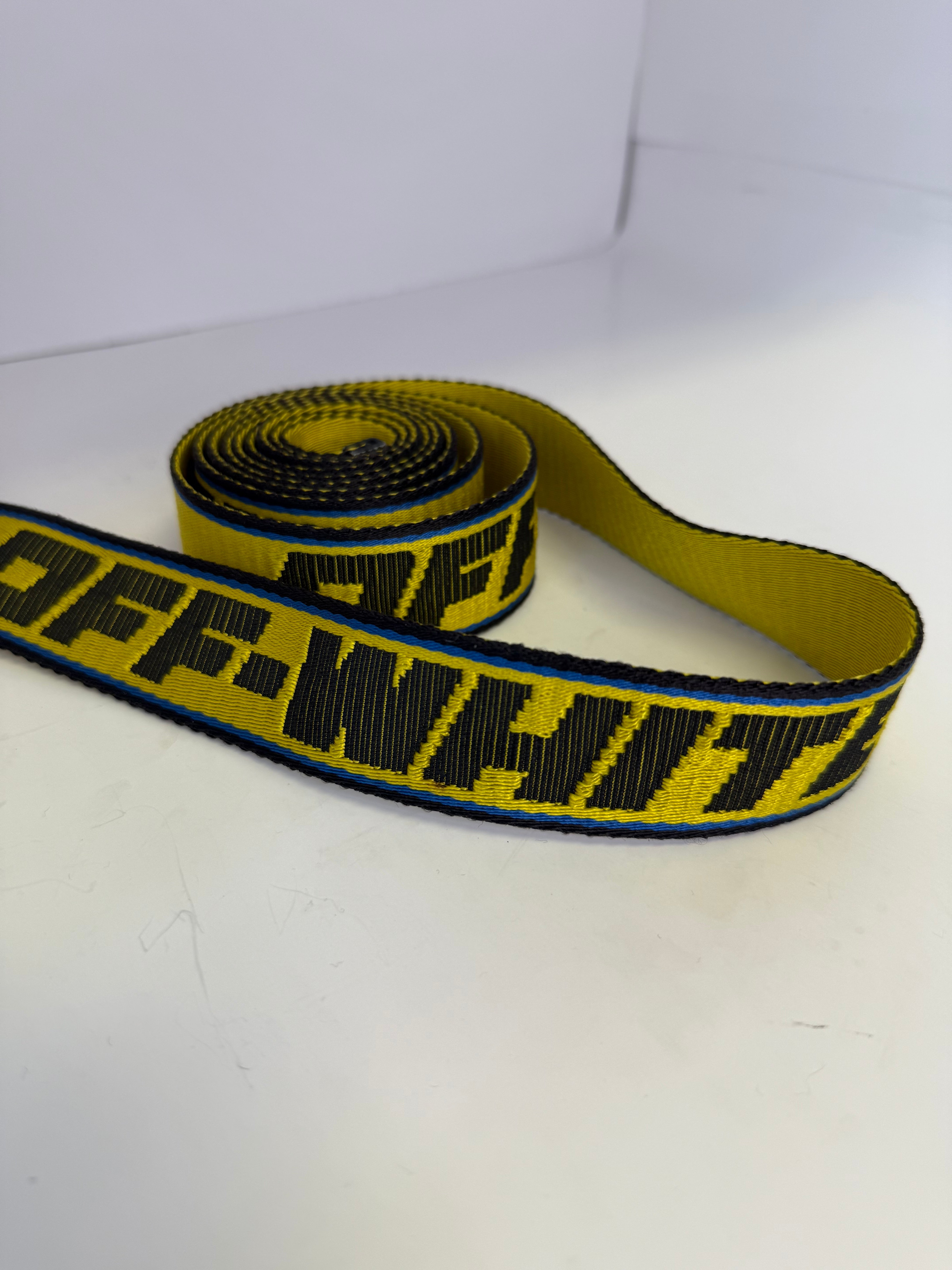 OFF WHITE INDUSTRIAL BELT (ONE SIZE FITS ALL)