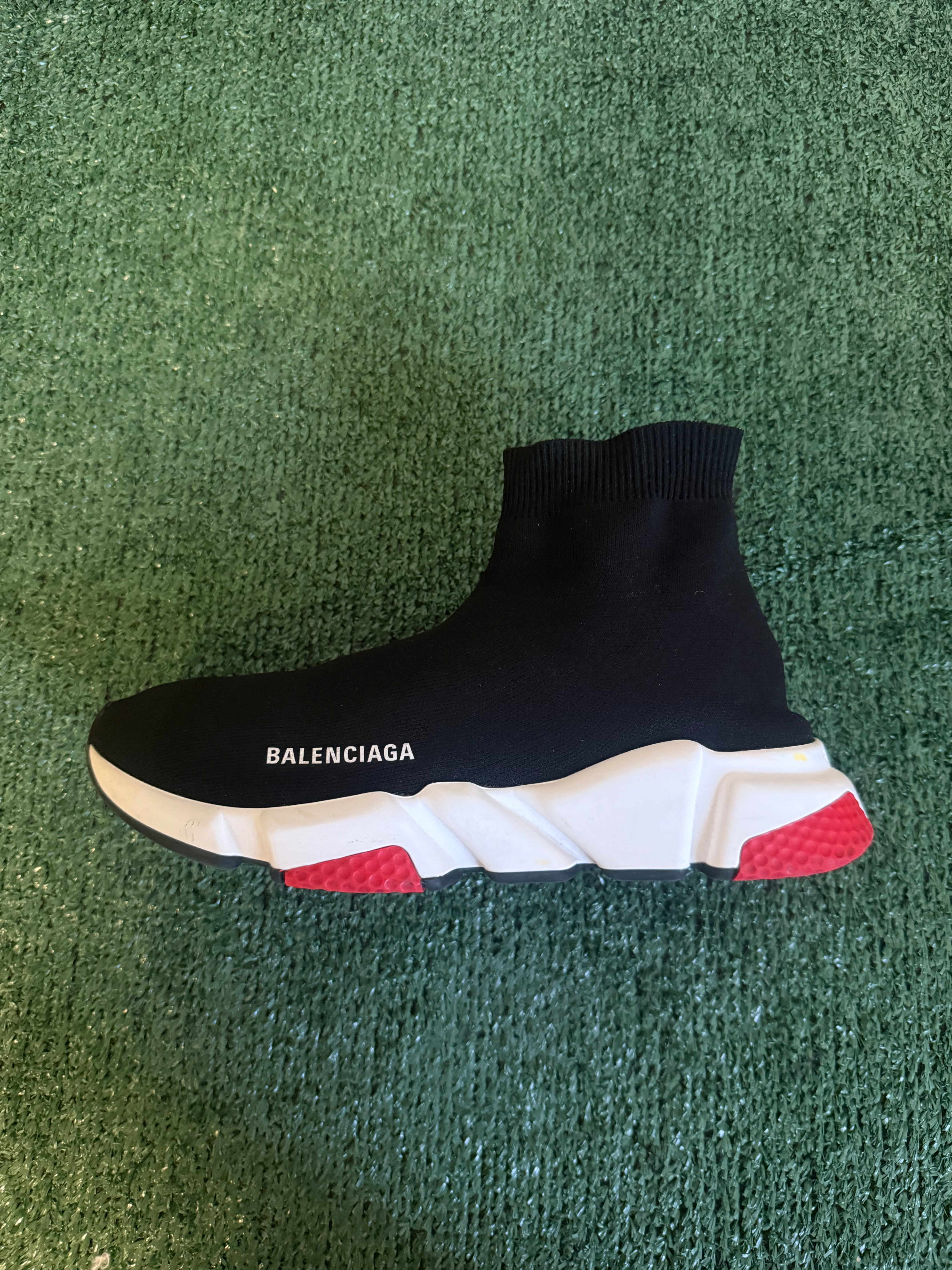 BALENCIAGA SOCK RUNNER RED BLK