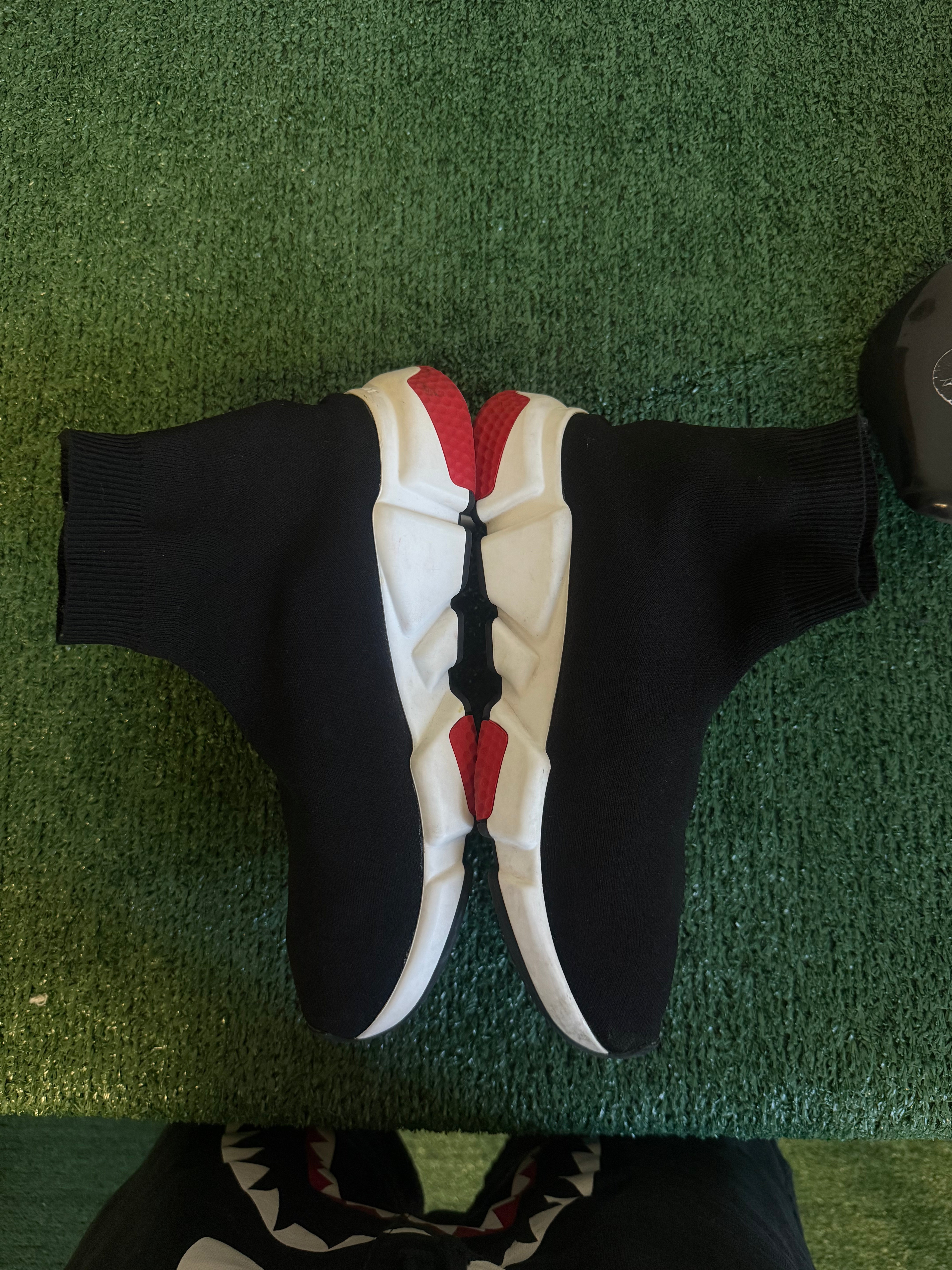 BALENCIAGA SOCK RUNNER RED BLK
