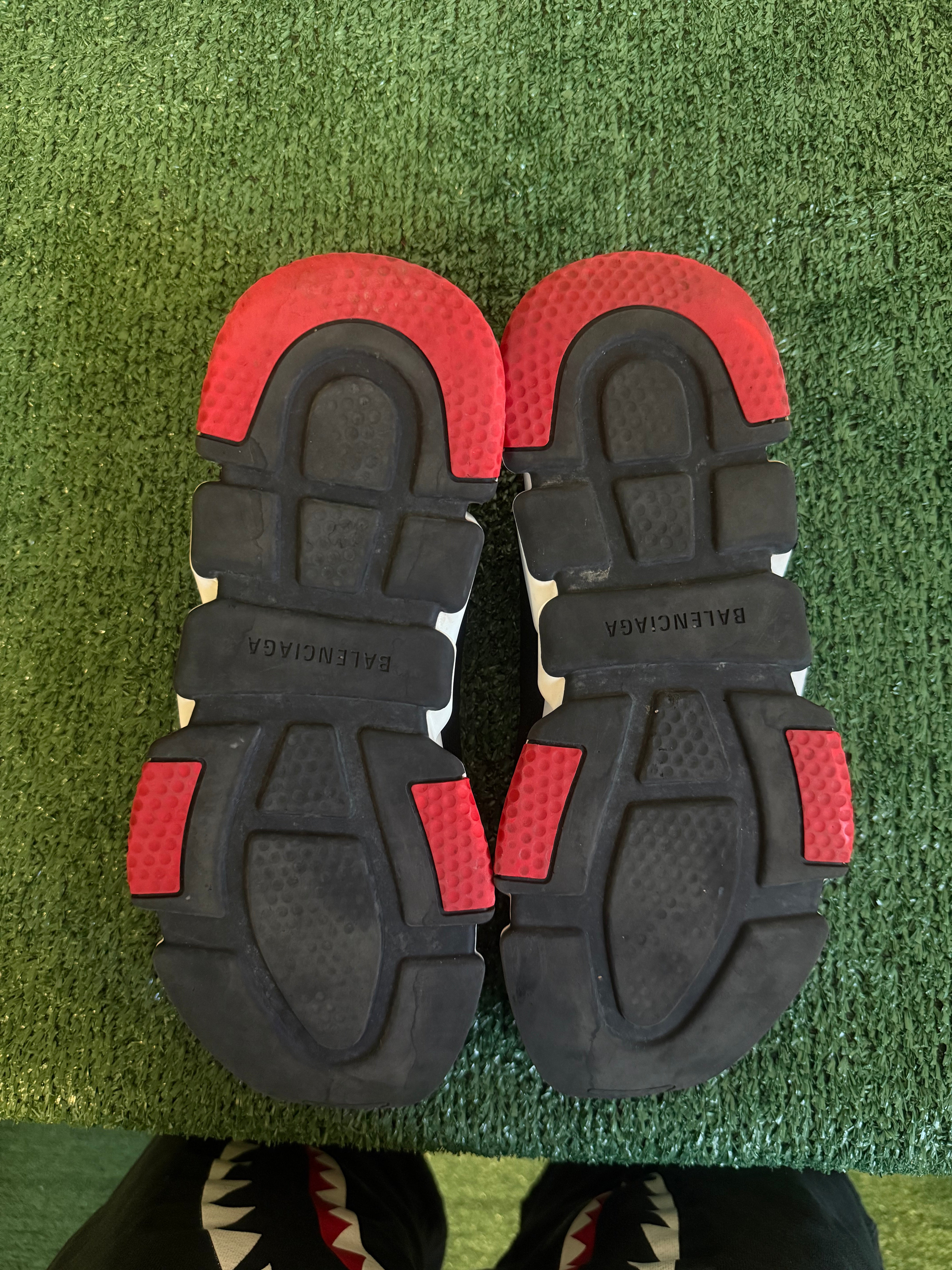 BALENCIAGA SOCK RUNNER RED BLK