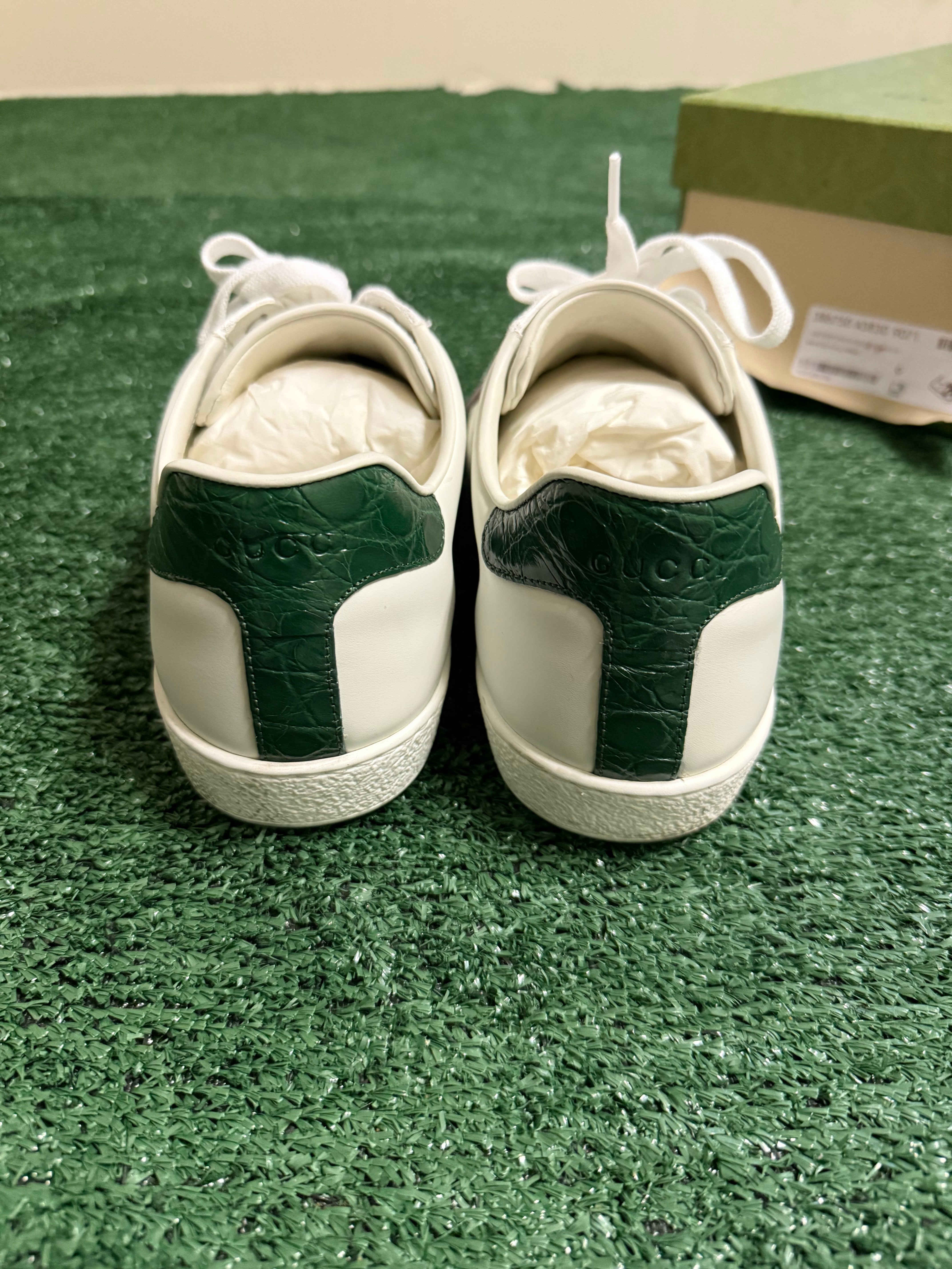 Gucci Ace Low White Red & Green