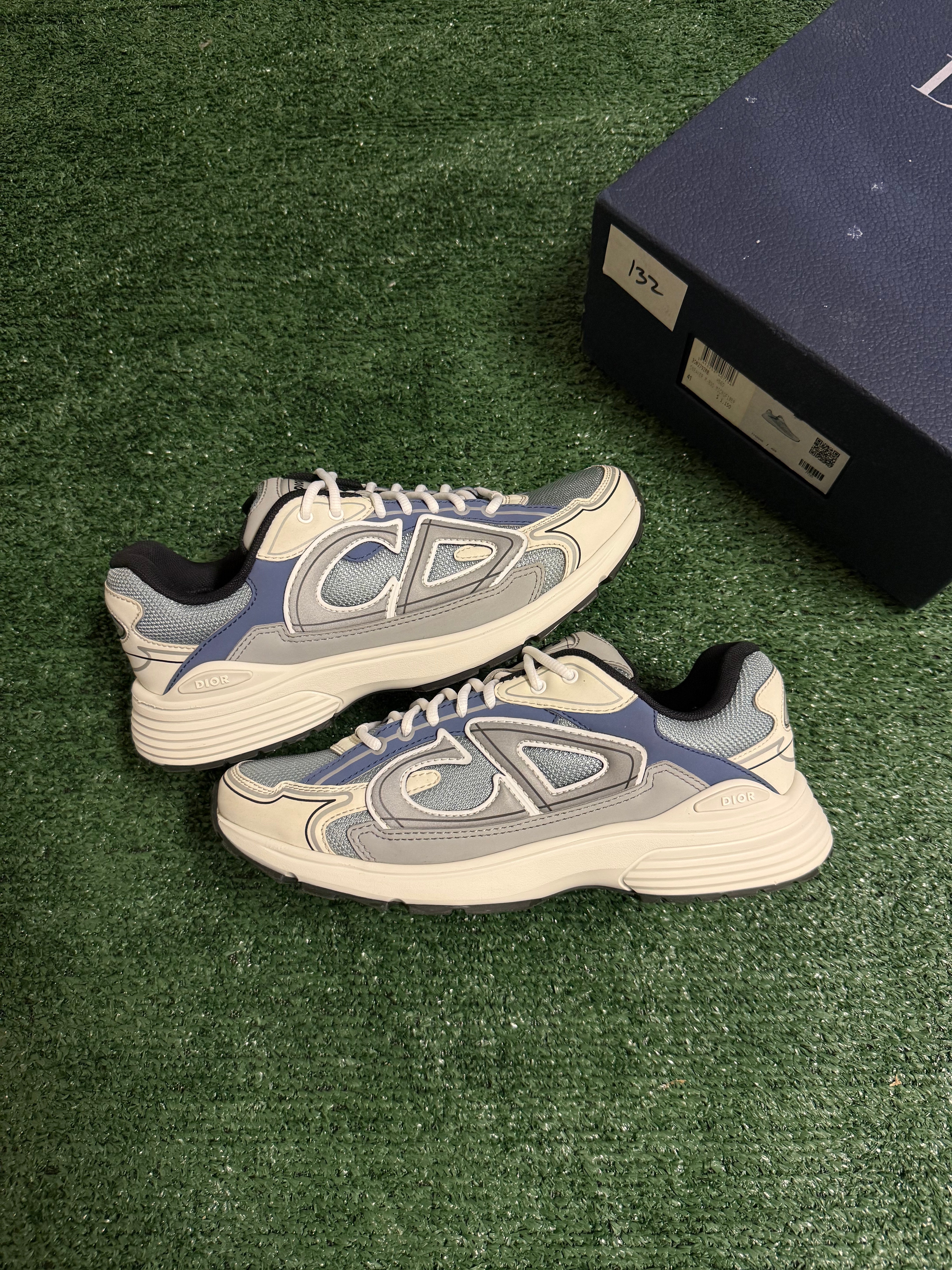 Dior B30 Blue White Grey Reflective