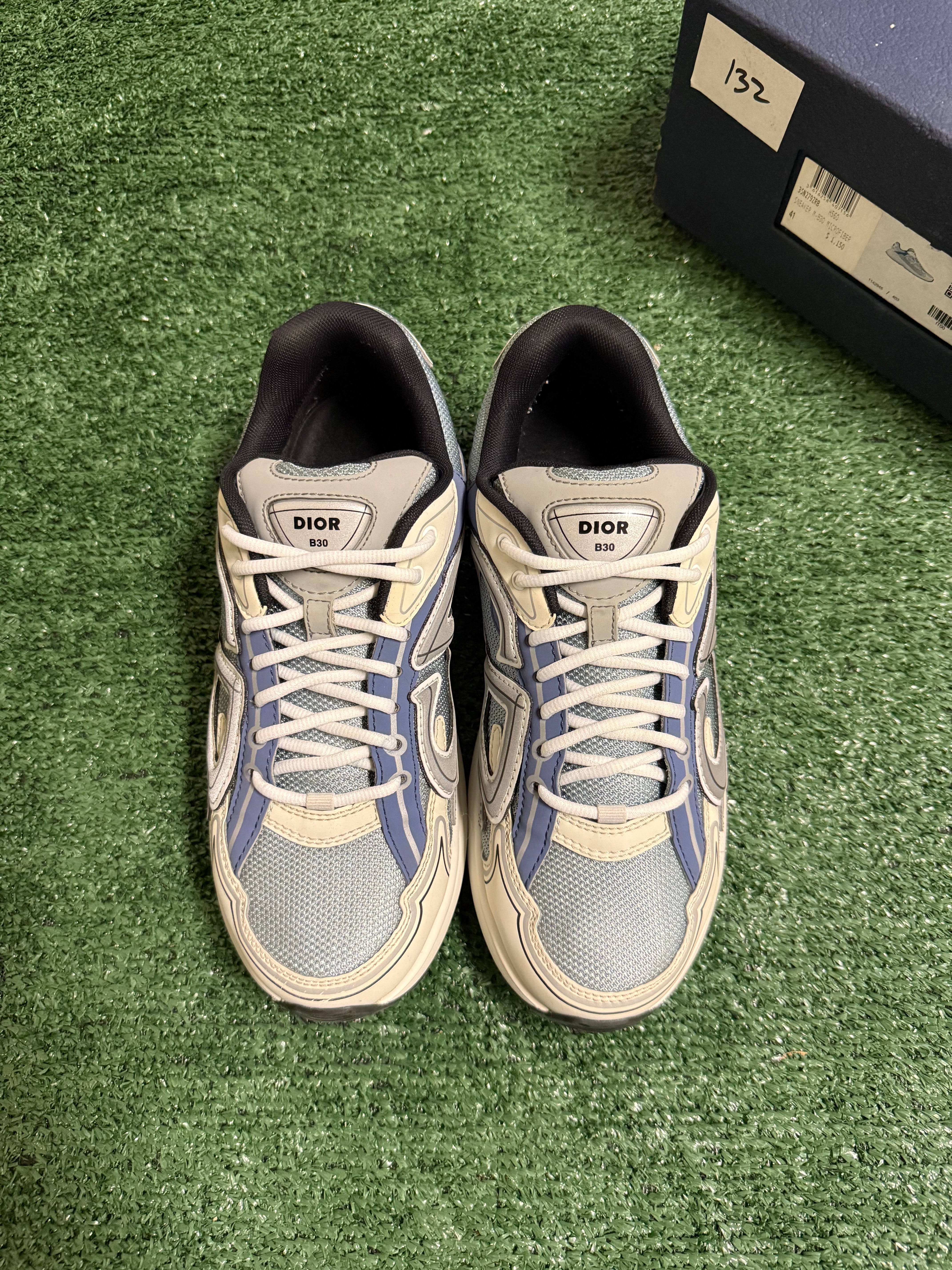 Dior B30 Blue White Grey Reflective