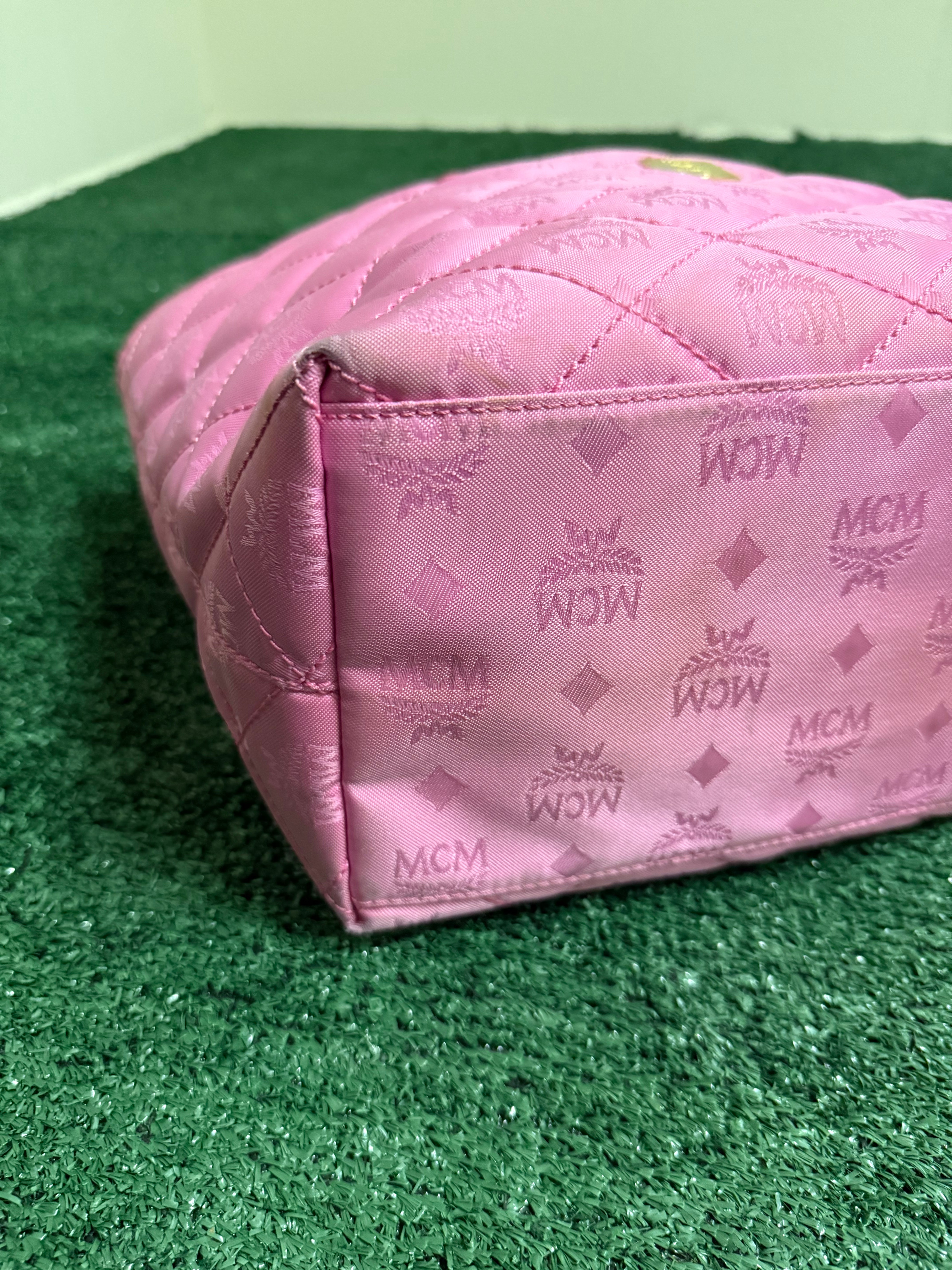 MCM Pink Tote Bag