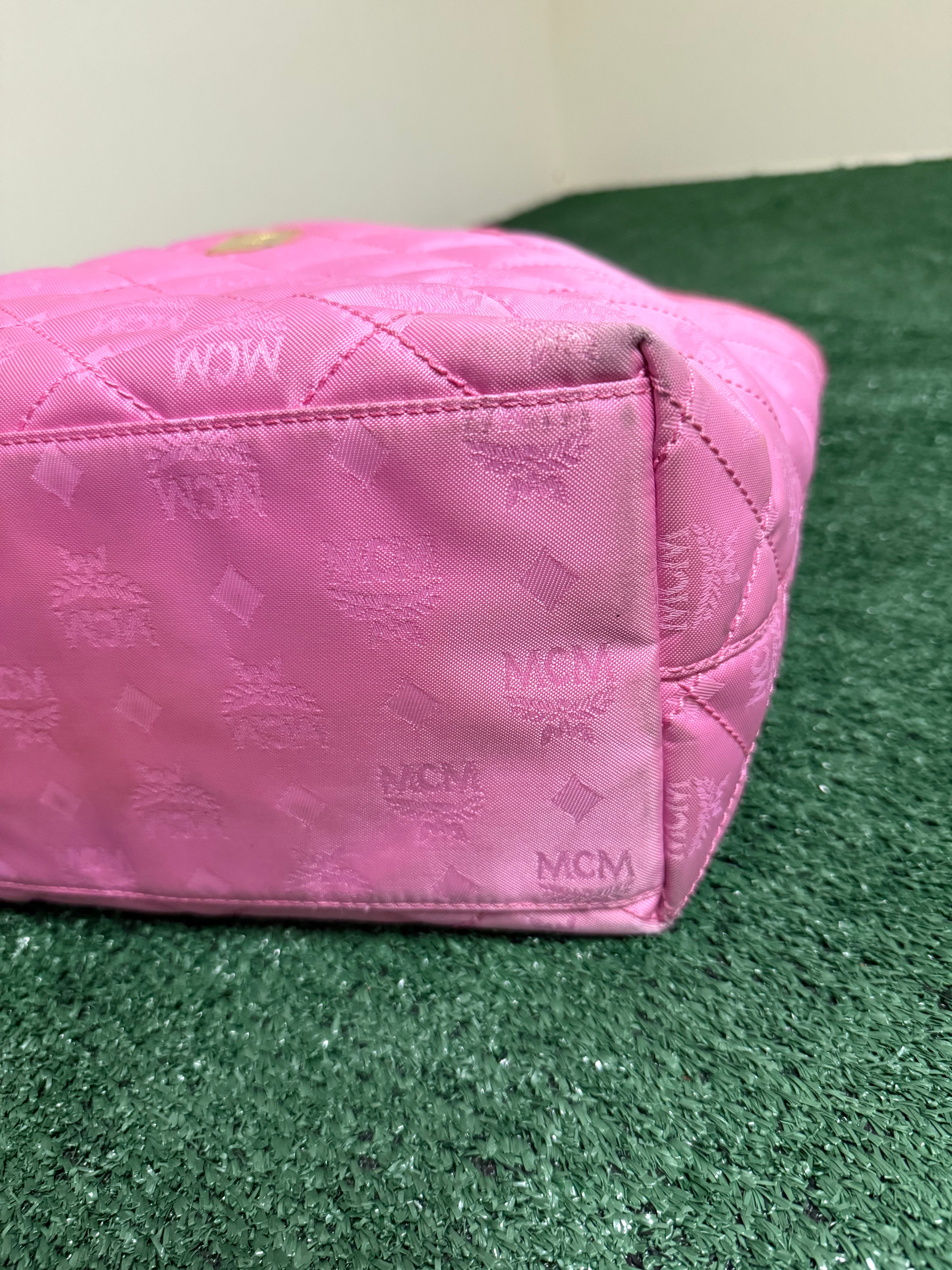 MCM Pink Tote Bag
