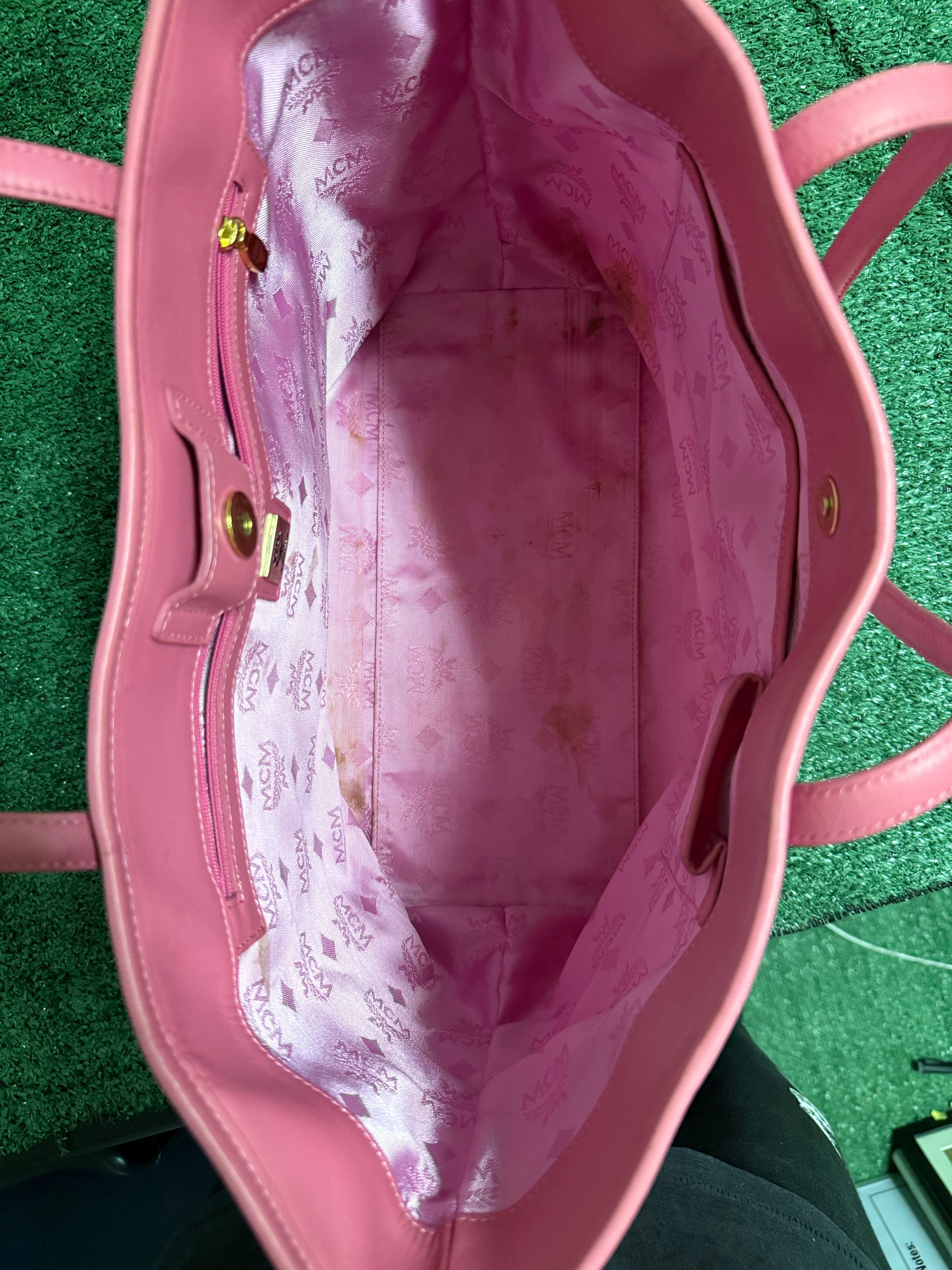 MCM Pink Tote Bag