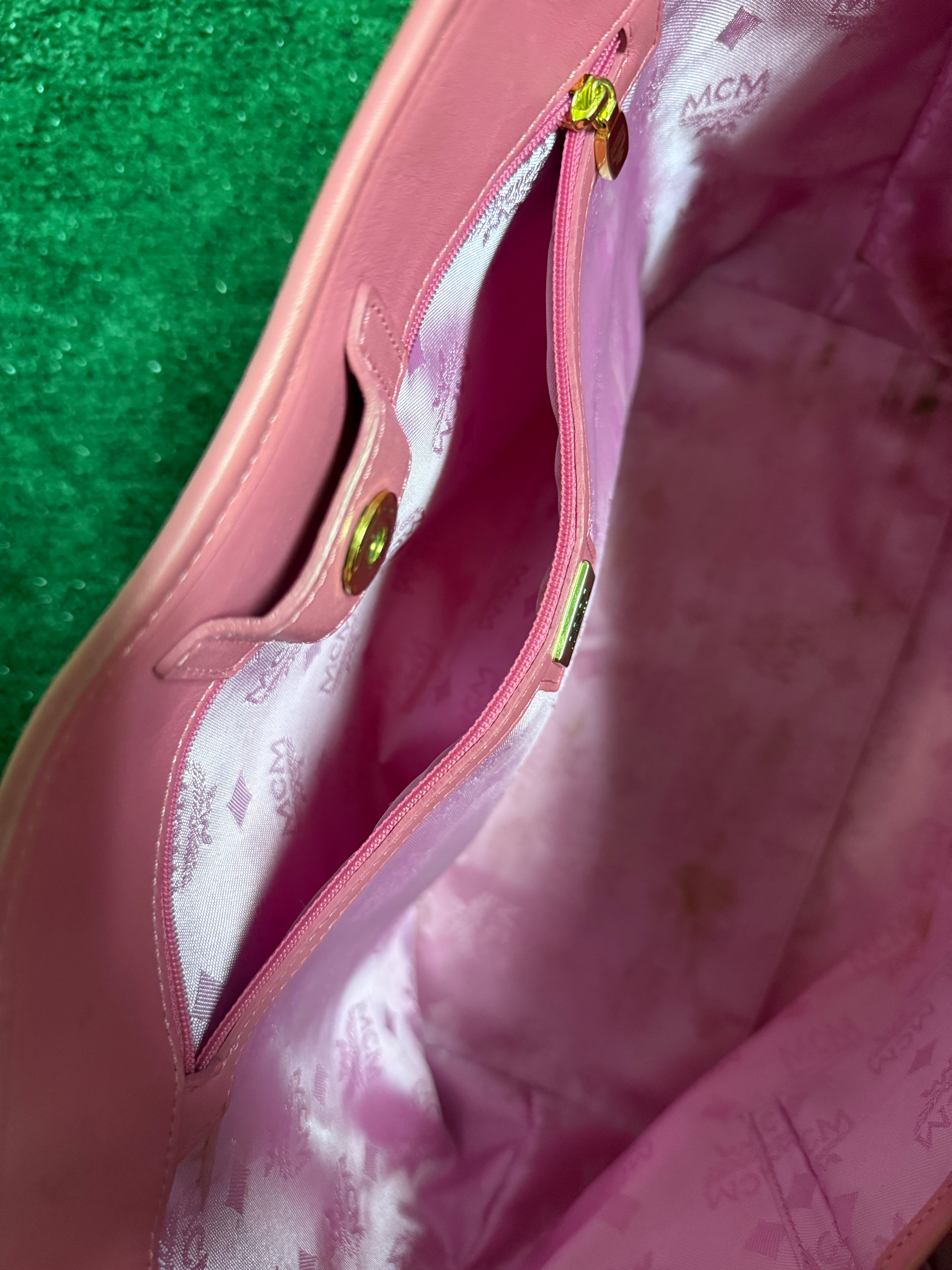 MCM Pink Tote Bag