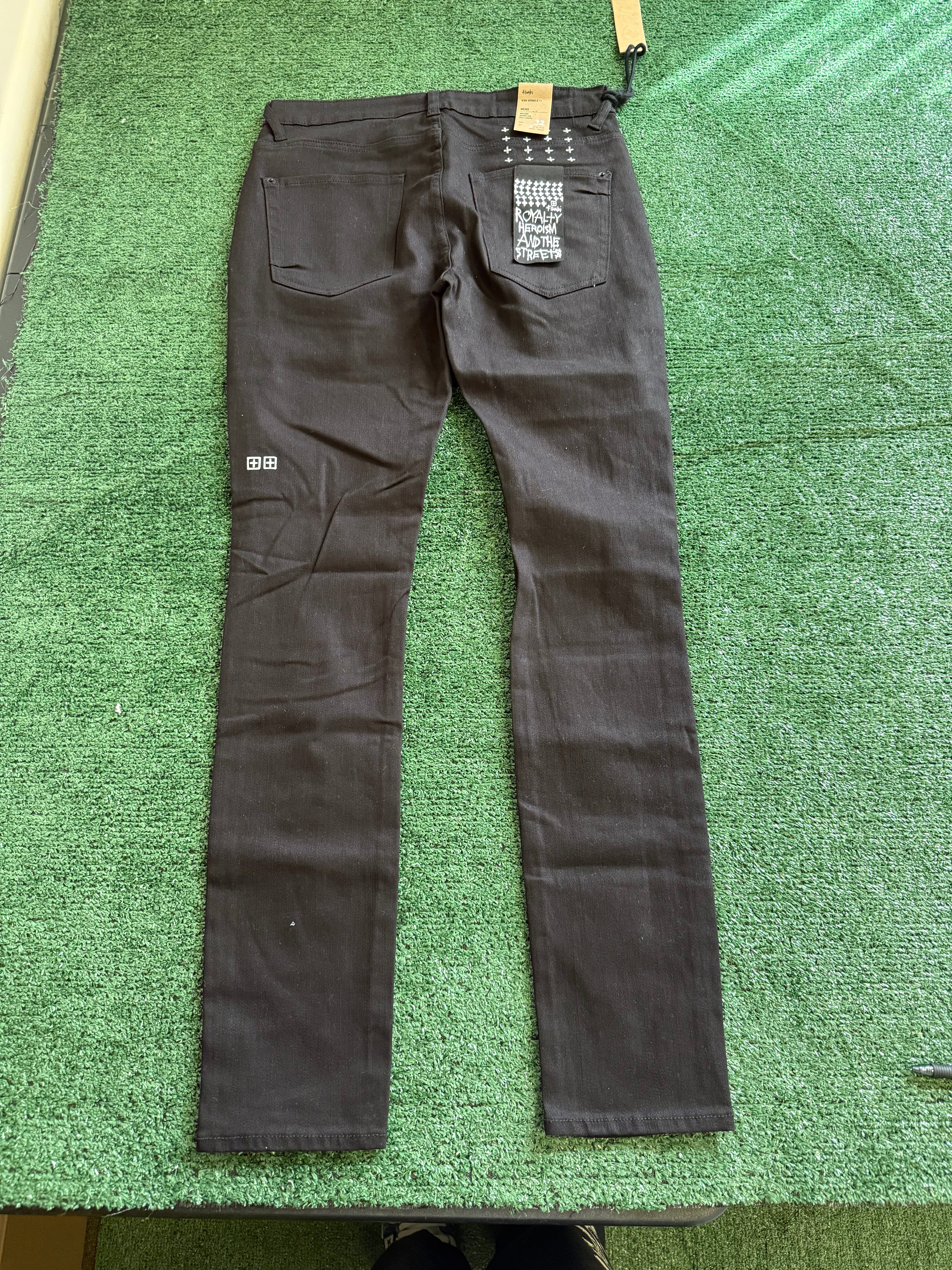 Ksubi Van Winkle Ace Black Slice
