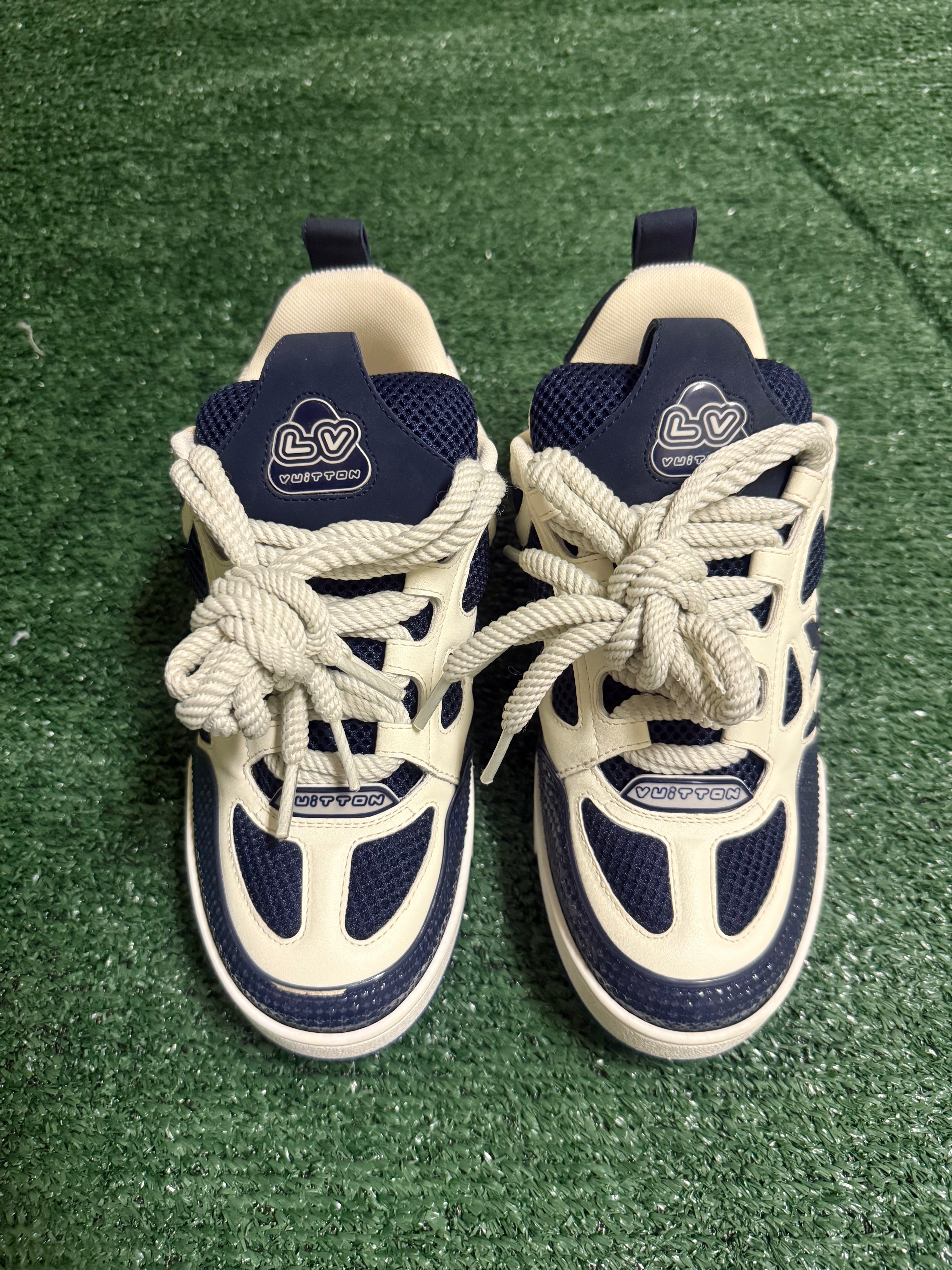 Louis Vuitton Skate Blue & White