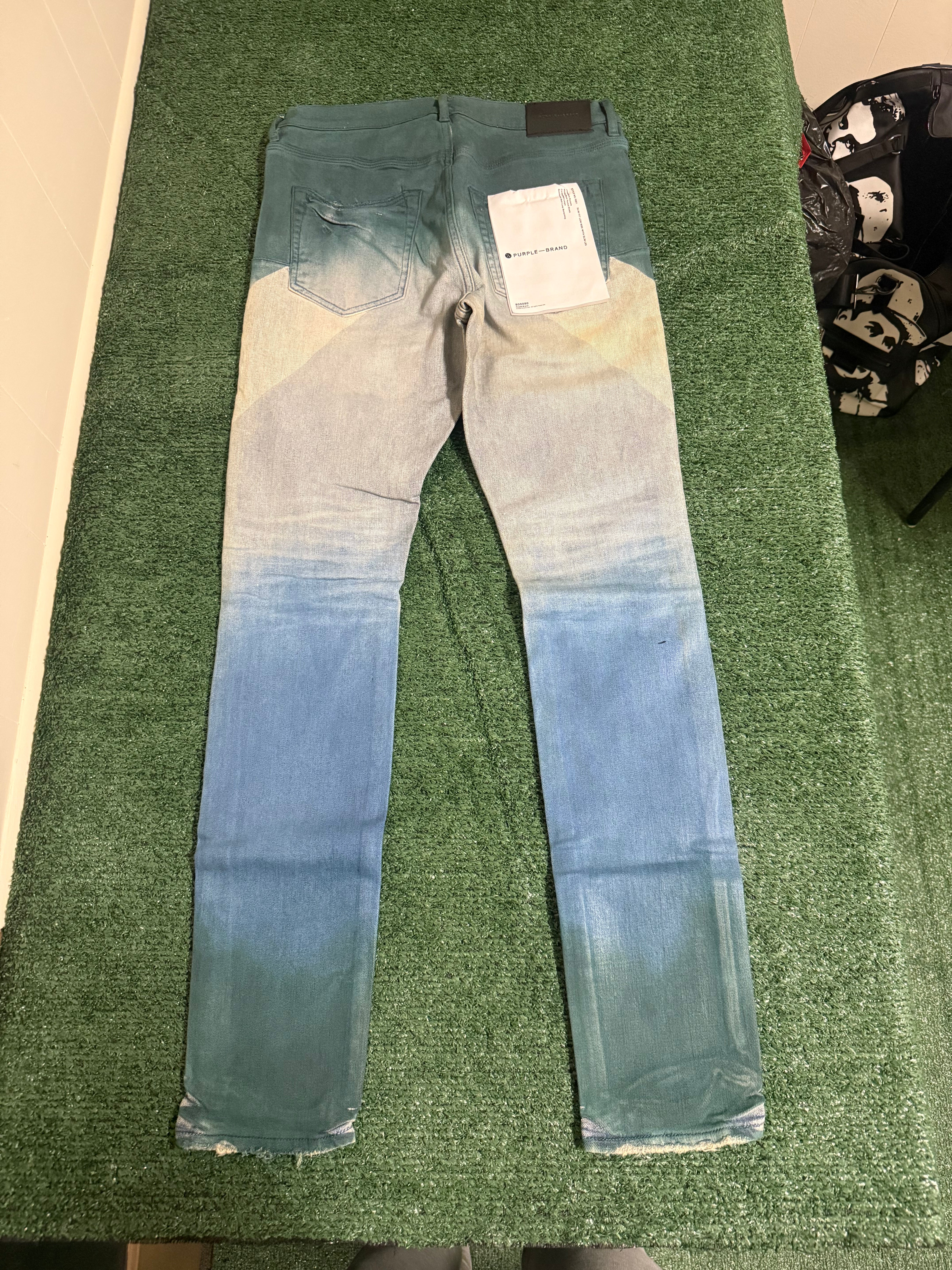 PURPLE DIAGONAL JEAN P001