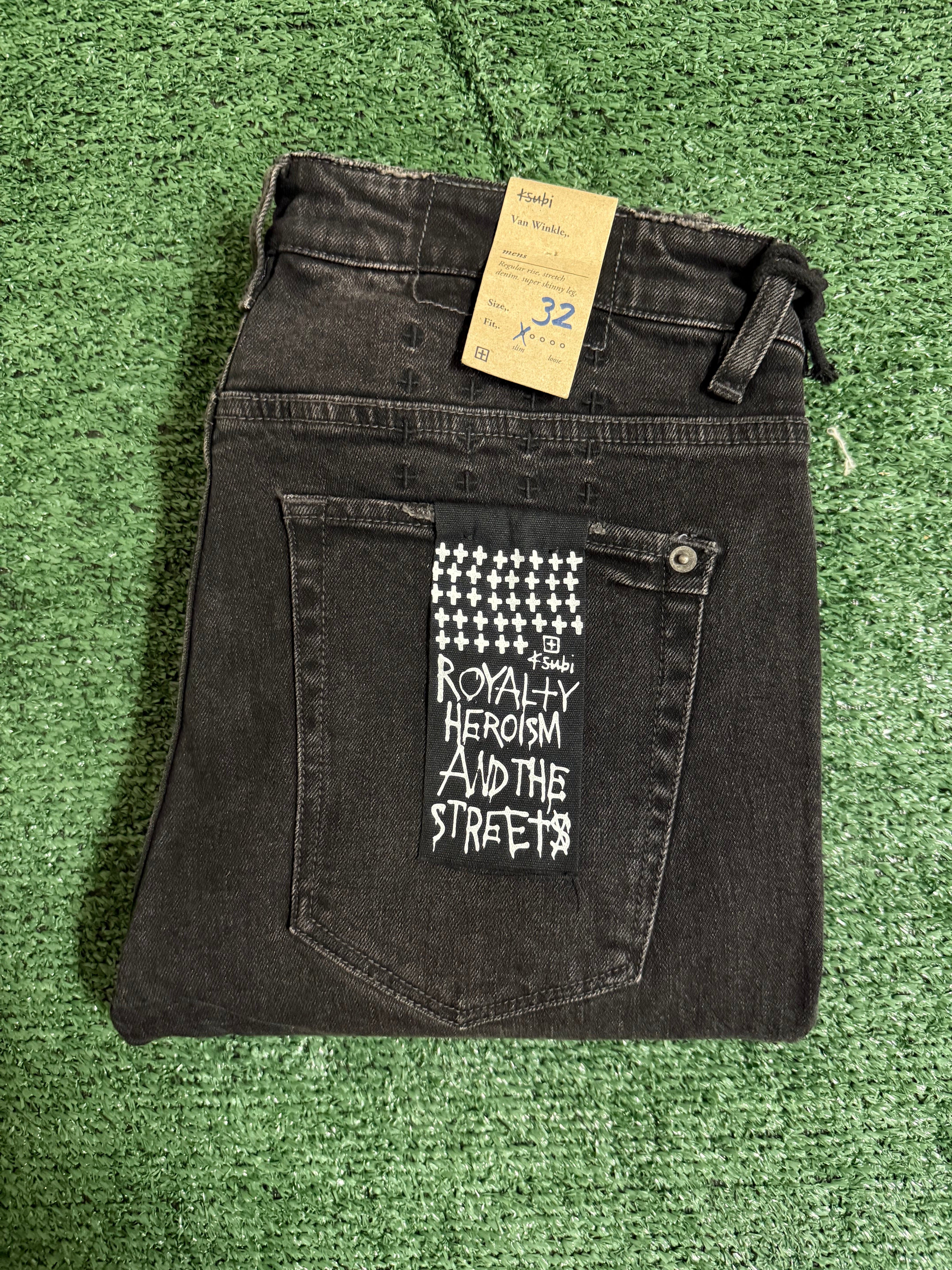 KSUBI VAN WINKLE THRASHED NOIR