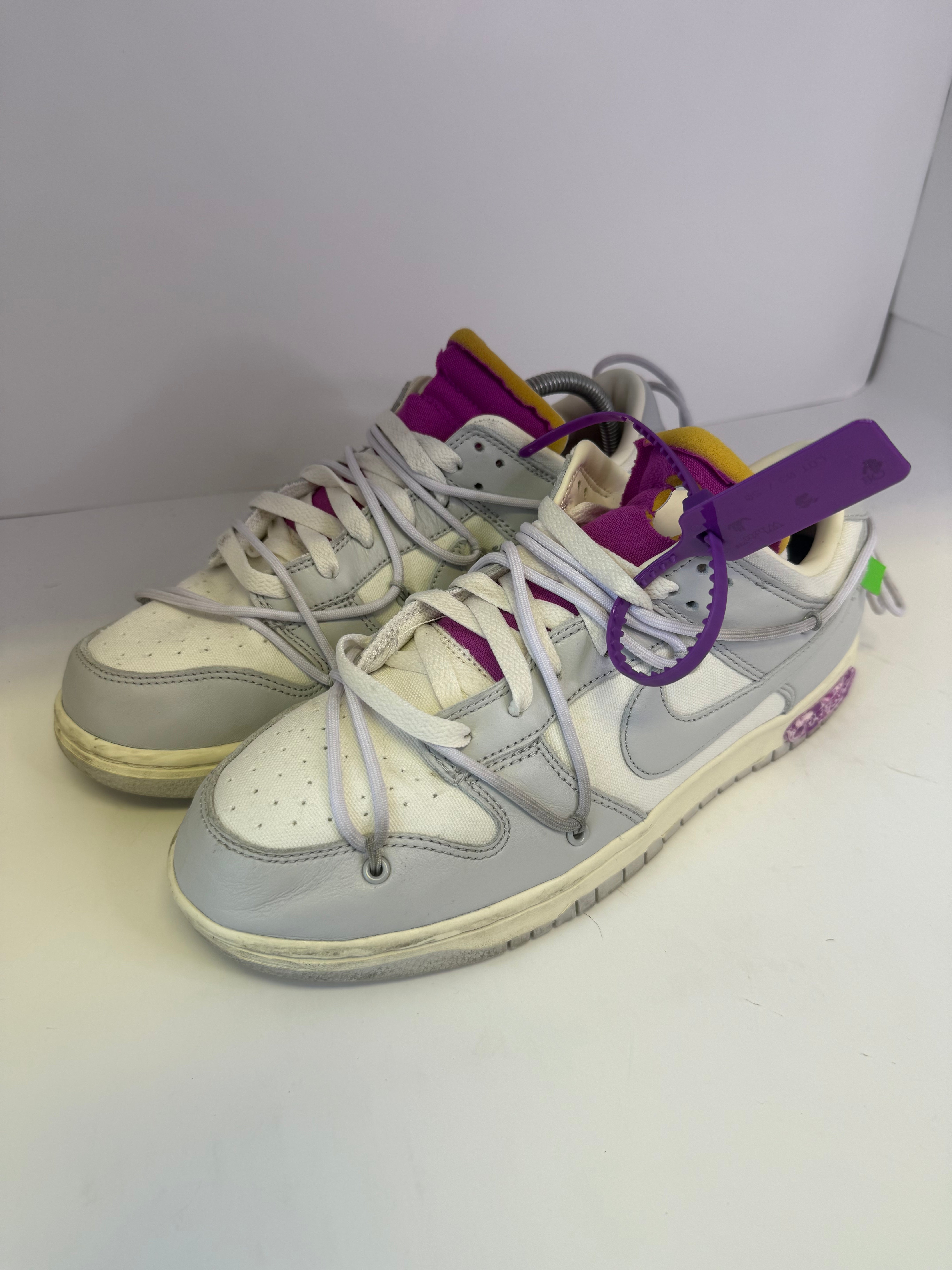 NIKE OFF WHITE DUNKS LOT 3 SIZE 10