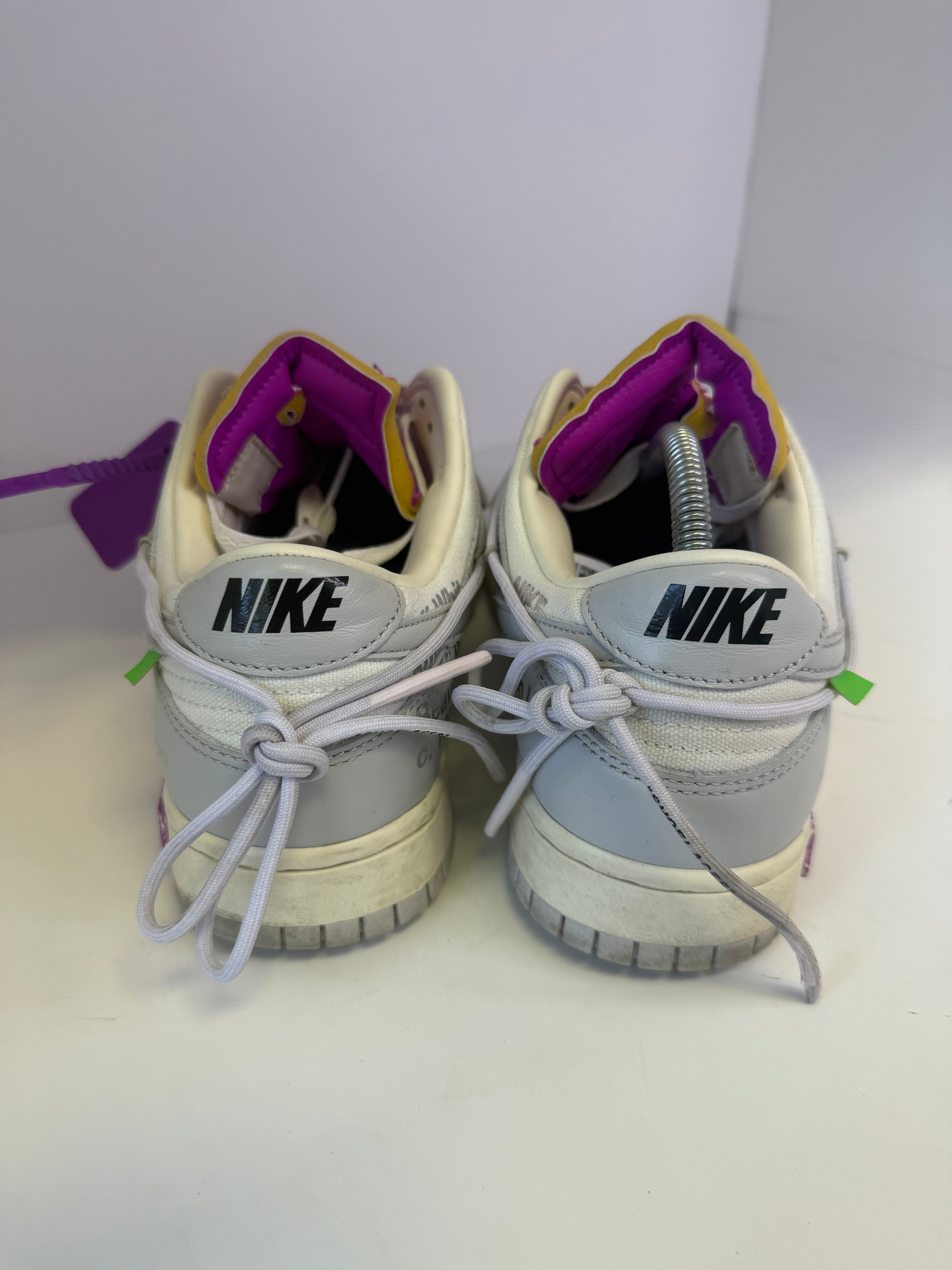 NIKE OFF WHITE DUNKS LOT 3 SIZE 10